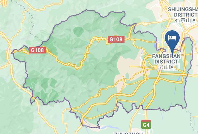 Fangshan District - Quanjincheng Sands Maps