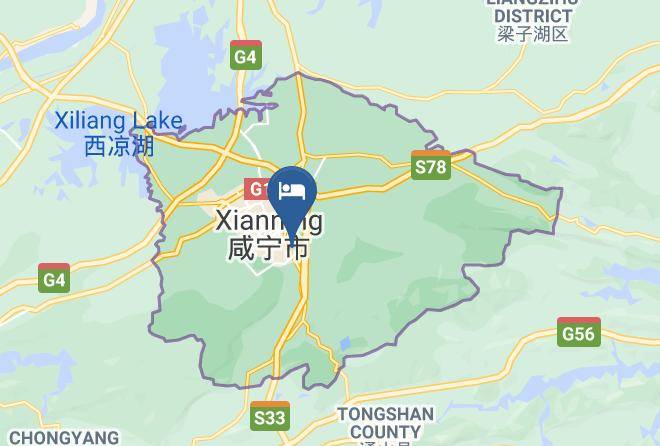 Xianning - Quanjingyuan Hotel Maps