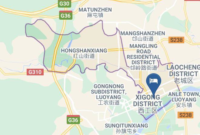 Luoyang - Quanjude Hotel Maps