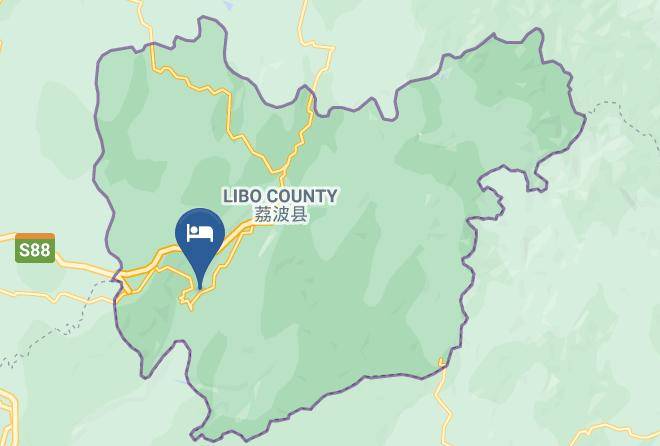 Qiannan Aut Prefecture - Quanyuan Xianju Resort Maps
