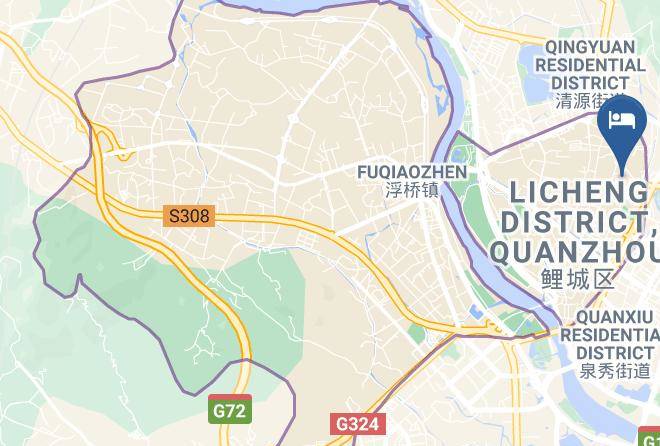 Quanzhou - Quanzhou Aishang Express Hotel Maps