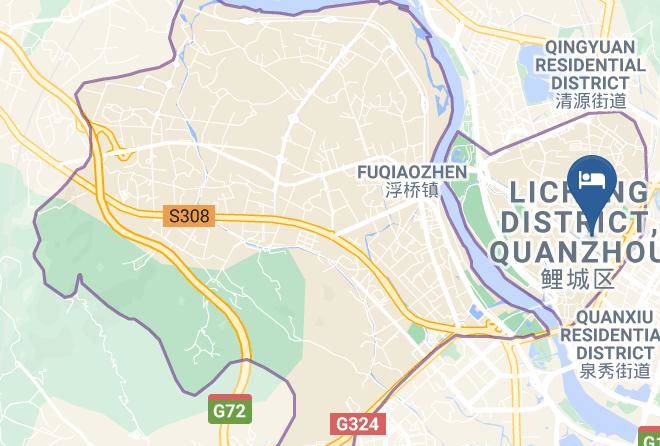 Quanzhou - Quanzhou Great Wall Days Hotel Maps