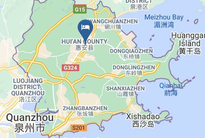Quanzhou - Quanzhou Huian Huili Hotel Maps