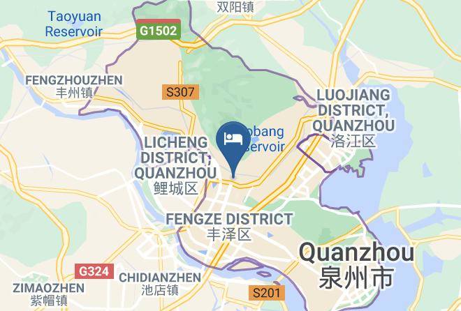 Quanzhou - Quanzhou Humei Hotel Maps