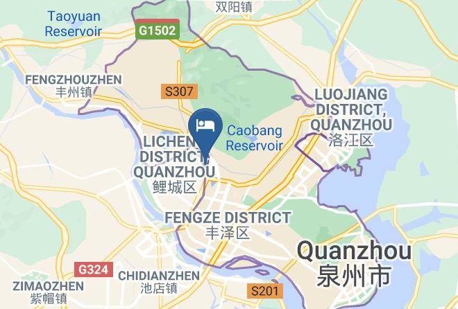 Quanzhou - Quanzhou Shangpin Hotel Maps