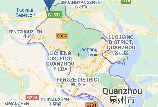 Quanzhou - Quanzhou Wenyen Hotel Maps