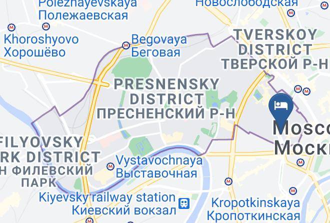 Moscow - Quart Hotel Maps