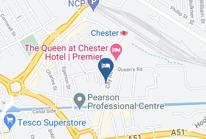 Cheshire - Quarterz Hotel Maps