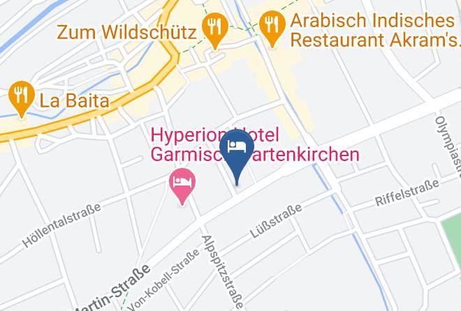 Garmisch Partenkirchen - Quartier Lodges Biohotel Maps