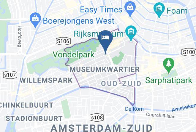 Amsterdam - Quartier Sud Apartment Maps