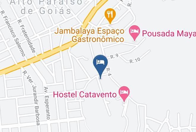 Alto Paraiso De Goias - Quarto Alto Paraiso Maps