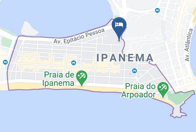 Rio De Janeiro Ipanema - Quarto Com Vista Em Ipanema Maps