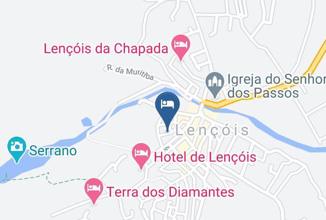 Lencois - Quarto Coracao De Lencois Maps