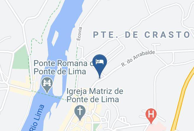Ponte De Lima - Quarto Das Lamparinas Maps