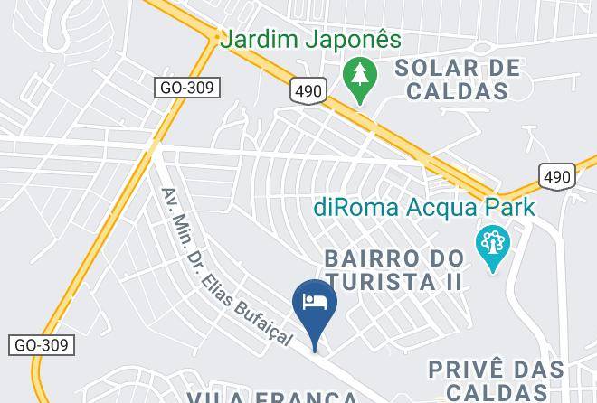 Caldas Novas - Quarto Em Caldas Novas Maps