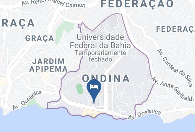 Salvador - Quarto Em Ondina Maps