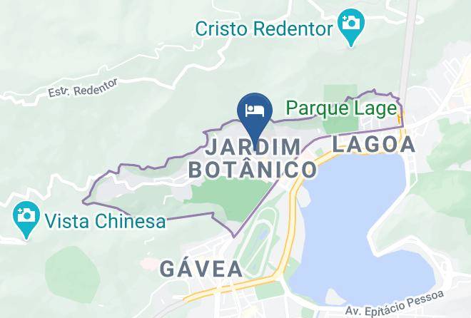 Rio De Janeiro Jardim Botanico - Quarto No Jardim Botanico Maps