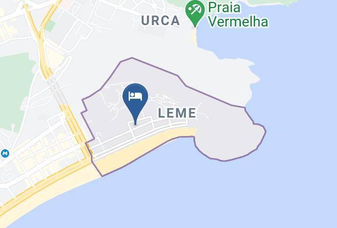 Rio De Janeiro Leme - Quarto No Leme Maps