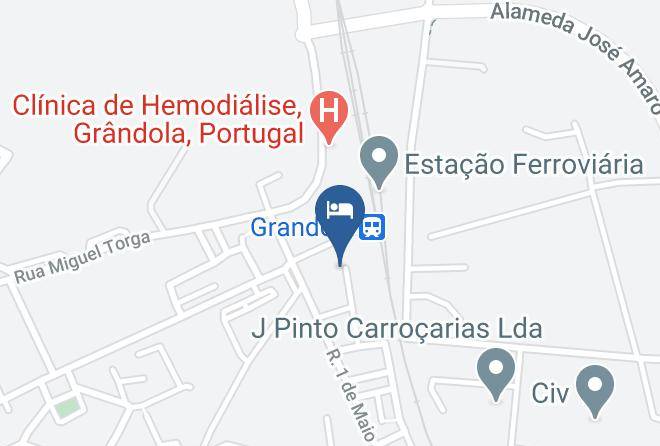 Grandola - Quarto Privado Alentejo Litoral Maps