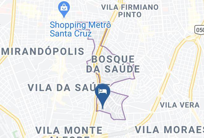 Sao Paulo Cursino - Quarto Privativo Expo Imigrantes Maps