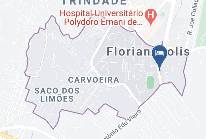 Florianopolis - Quarto Privativo Maps