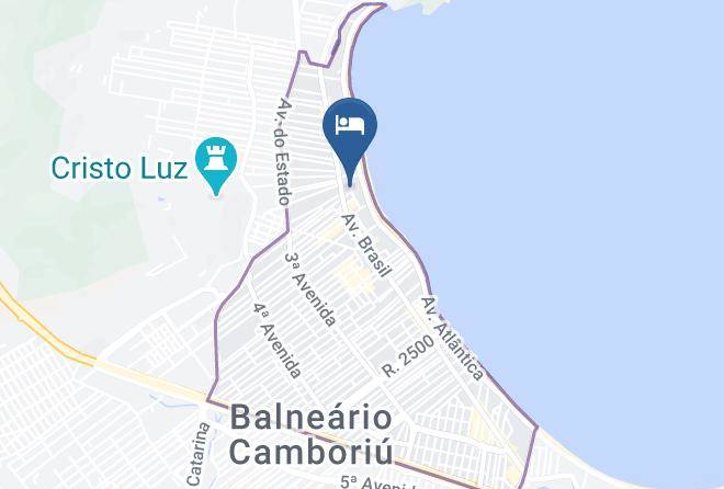 Balneario Camboriu - Quarto Quadra Mar C Garagem Maps