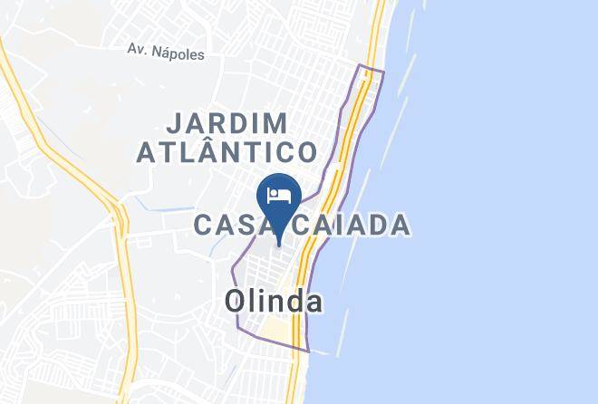 Quartos Confortaveis Map