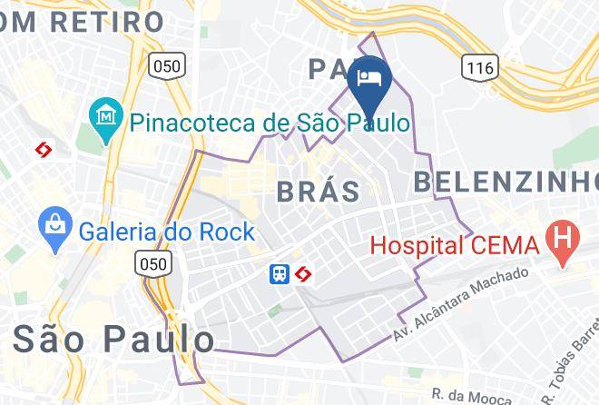 Sao Paulo Belem - Quartos Para Locacao Maps