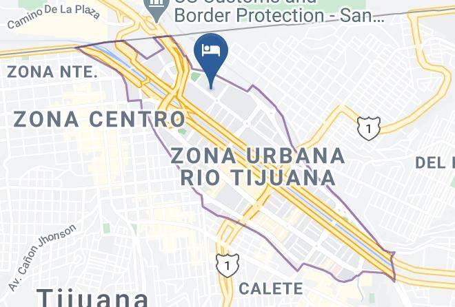 Tijuana - Quartz Hotel & Spa Maps