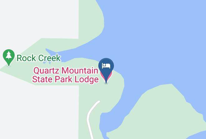 Greer - Quartz Mountain State Park Lodge Maps