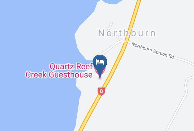 Central Otago - Quartz Reef Creek B & B Maps