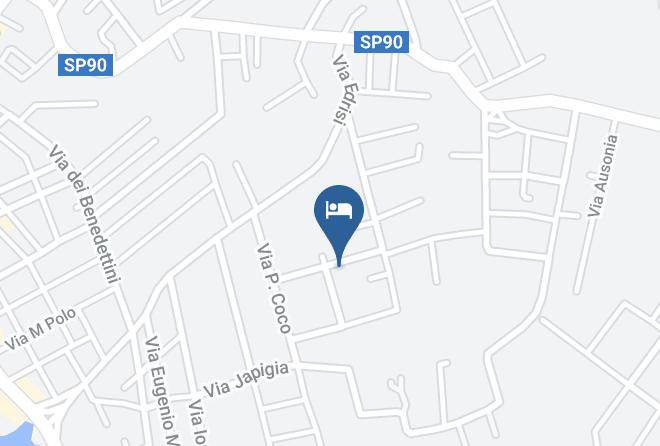 Lecce - Quattro Colonne Residence 2 Maps