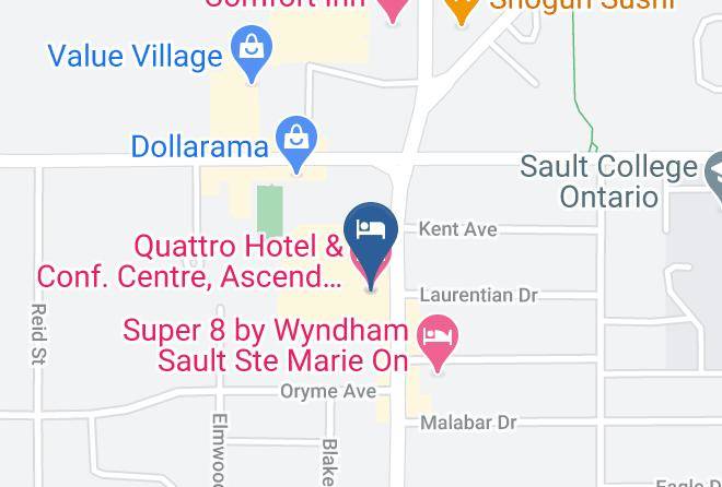Algoma - Quattro Hotel & Conf Centre Ascend Hotel Collection Maps