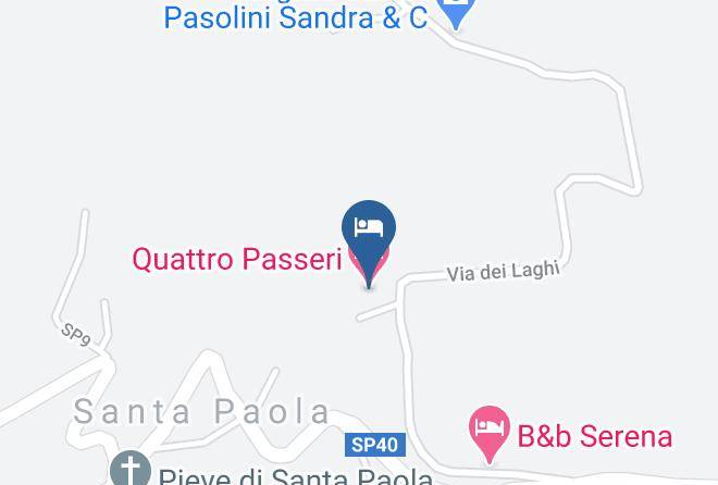 Forli - Quattro Passeri Maps