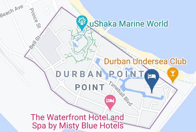 Ethekwini - The Quays On Timeball Maps