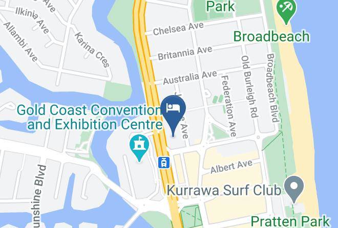 Gold Coast - Qube Broadbeach Maps
