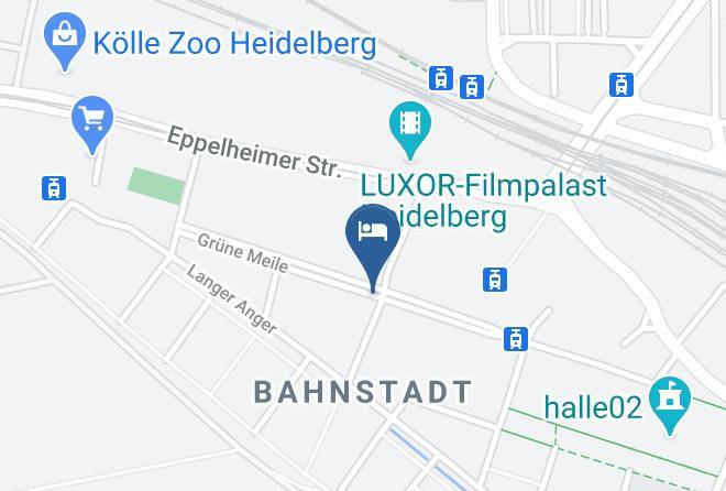 Heidelberg - Qube Hotel Bahnstadt Maps