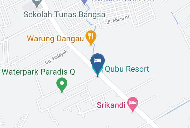 Kubu Raya - Qubu Resort Maps