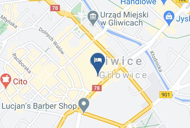 Gliwice - Qubus Hotel Gliwice Maps