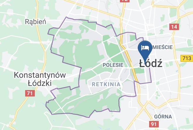 Lodz - Qubus Hotel Lodz Maps