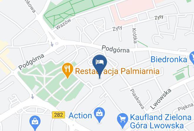 Zielona Gora - Qubus Hotel Zielona Gora Maps