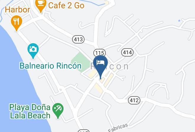 Que Chevere Hotel Map