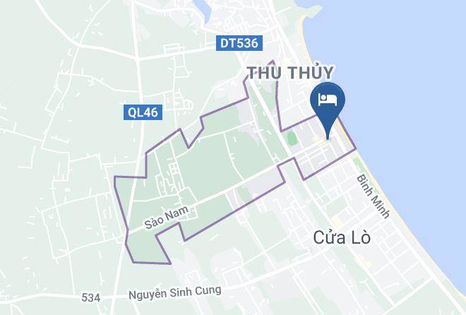 Que Huong Hotel Map