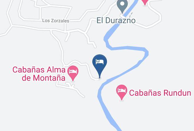 Calamuchita Department - Quebrada Del Silencio El Durazno Maps