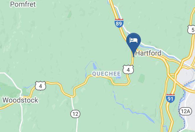 Windsor - Quechee Pine Valley Koa Holiday Maps