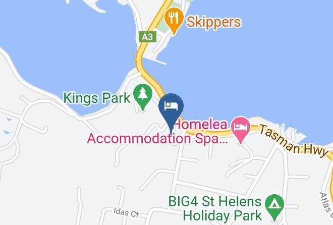 Break O Day - Queechy Motel Maps