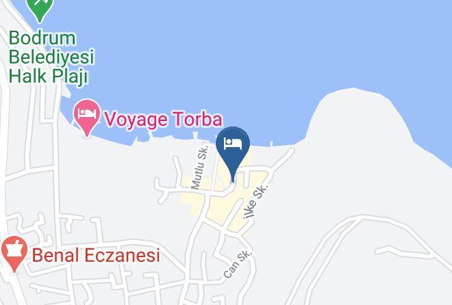 Bodrum - Queen Ada Hotel Maps