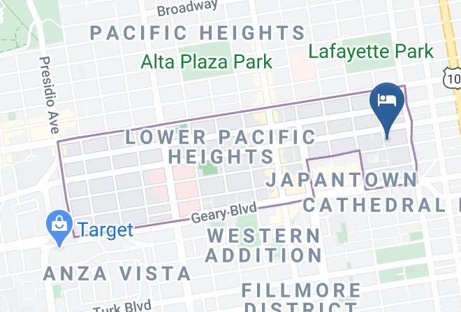 San Francisco - Queen Anne Hotel Maps