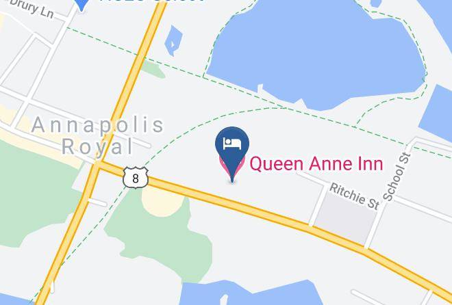 Queen Anne Inn Map