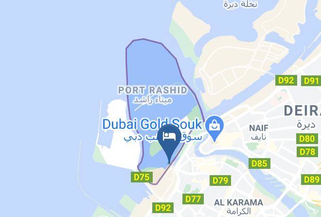 Dubai - Queen Elizabeth 2 Maps